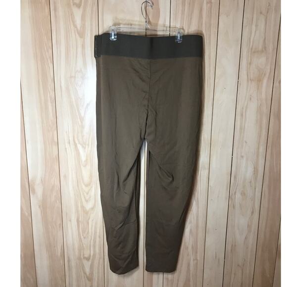 Blair Brown Soft & Comfortable Stretchy Tapered Pants XL - Picture 2 of 4